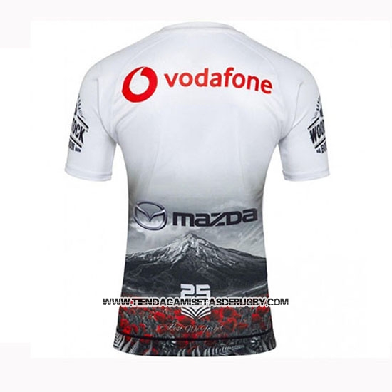 Camiseta Nueva Zelandia Warriors Rugby 2019 Conmemorative
